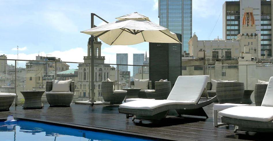725 Continental Hotel Буенос Айрес Екстериор снимка Rooftop pool at the Mandarin Oriental, Buenos Aires